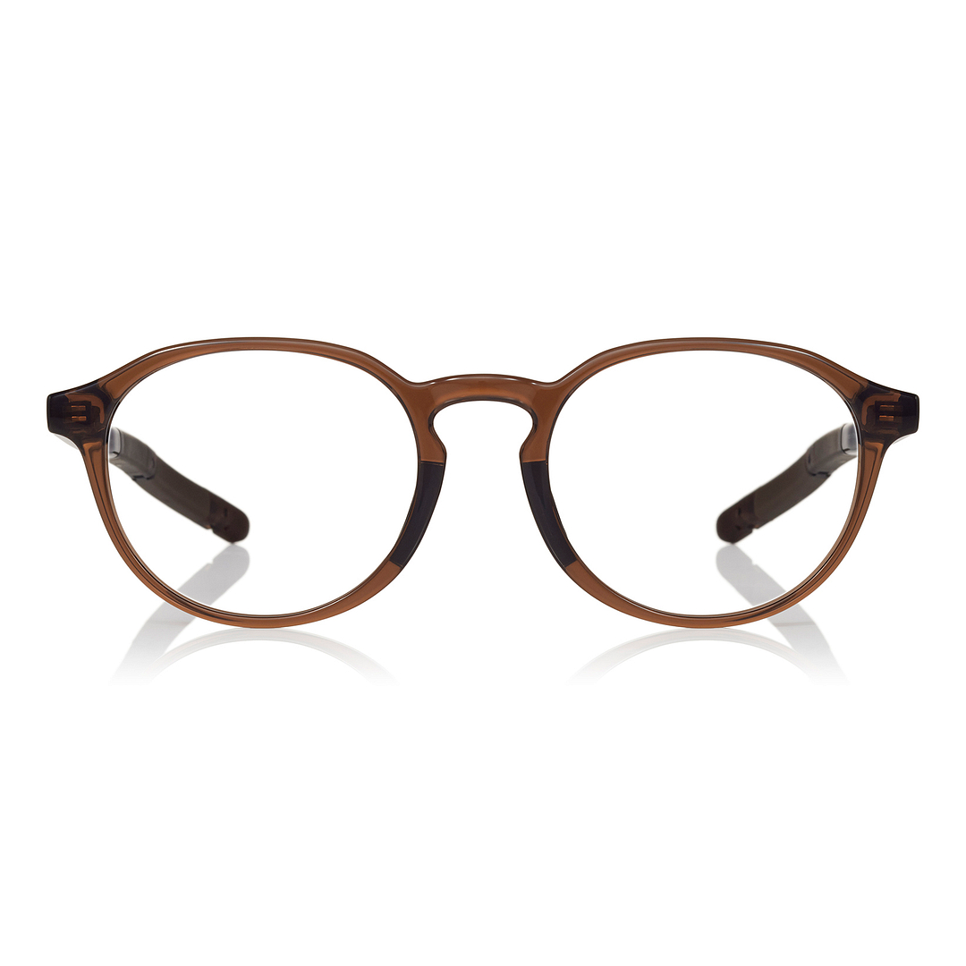 OWNDAYS | MOVE Light Brown Full Rim Boston right side
